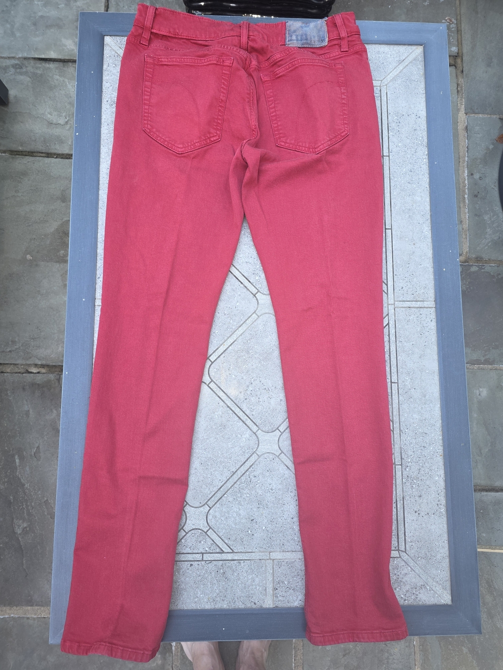 Joe's Jeans Red Slim Men’s Jeans 34x33